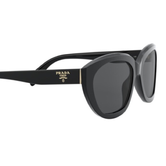 PRADA BLACK UNISEX SUNGLASSES SPR 16X-F